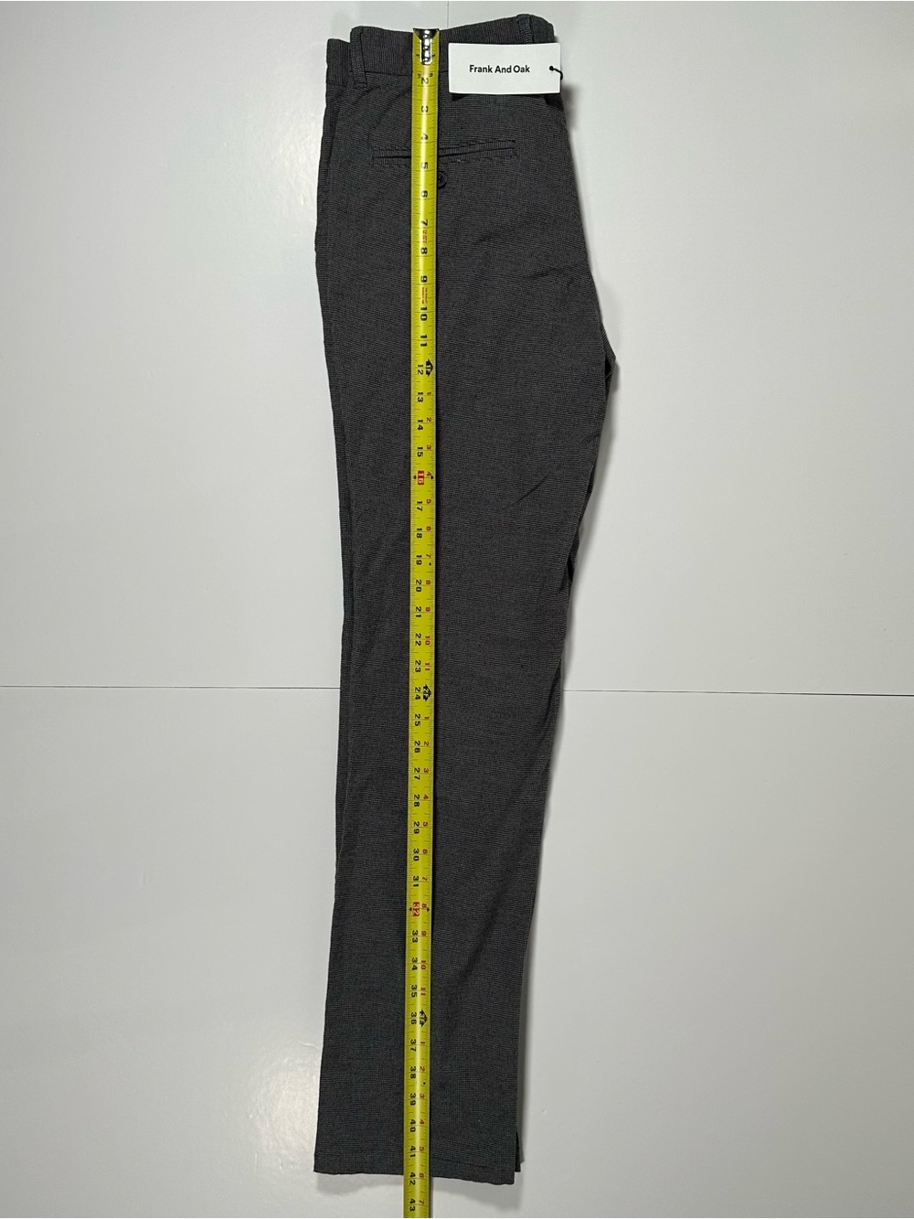 Frank And Oak Slim Fit Dress Pants 31x32 Gray NWT - Picture 4 of 6